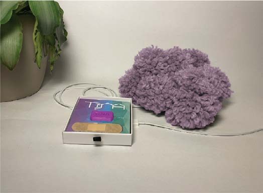 The Tina device with soft tactile feedback elements